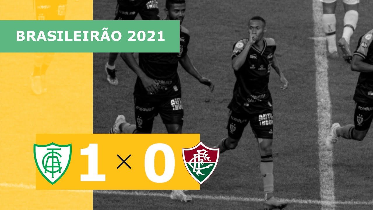 América-MG 1 x 0 Fluminense – Gol – 08/08 – Brasileirão 2021