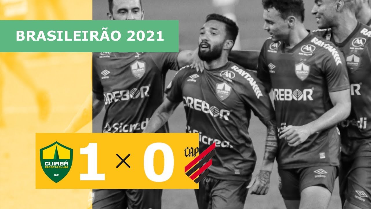 Cuiabá 1 x 0 Athletico – Gol – 15/08 – Brasileirão 2021