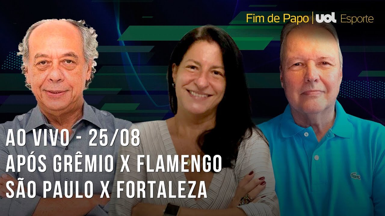 Renato Maurício Prado e Trajano comentam Grêmio x Flamengo, São Paulo x Fortaleza e outros jogos