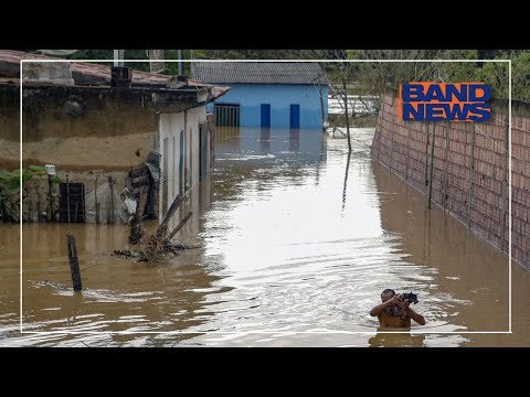 Chuvas atingem litoral norte de São Paulo