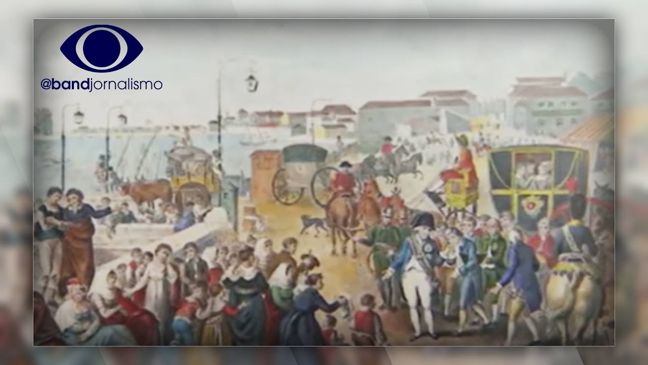Família real portuguesa desembarcou no Brasil em 22 de janeiro de 1808