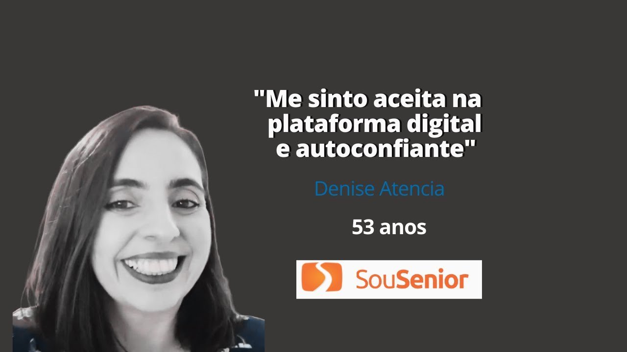 “Me Sinto Aceita na Plataforma Digital e Autoconfiante” – Feat Denise Atencia | 03/01, 17h