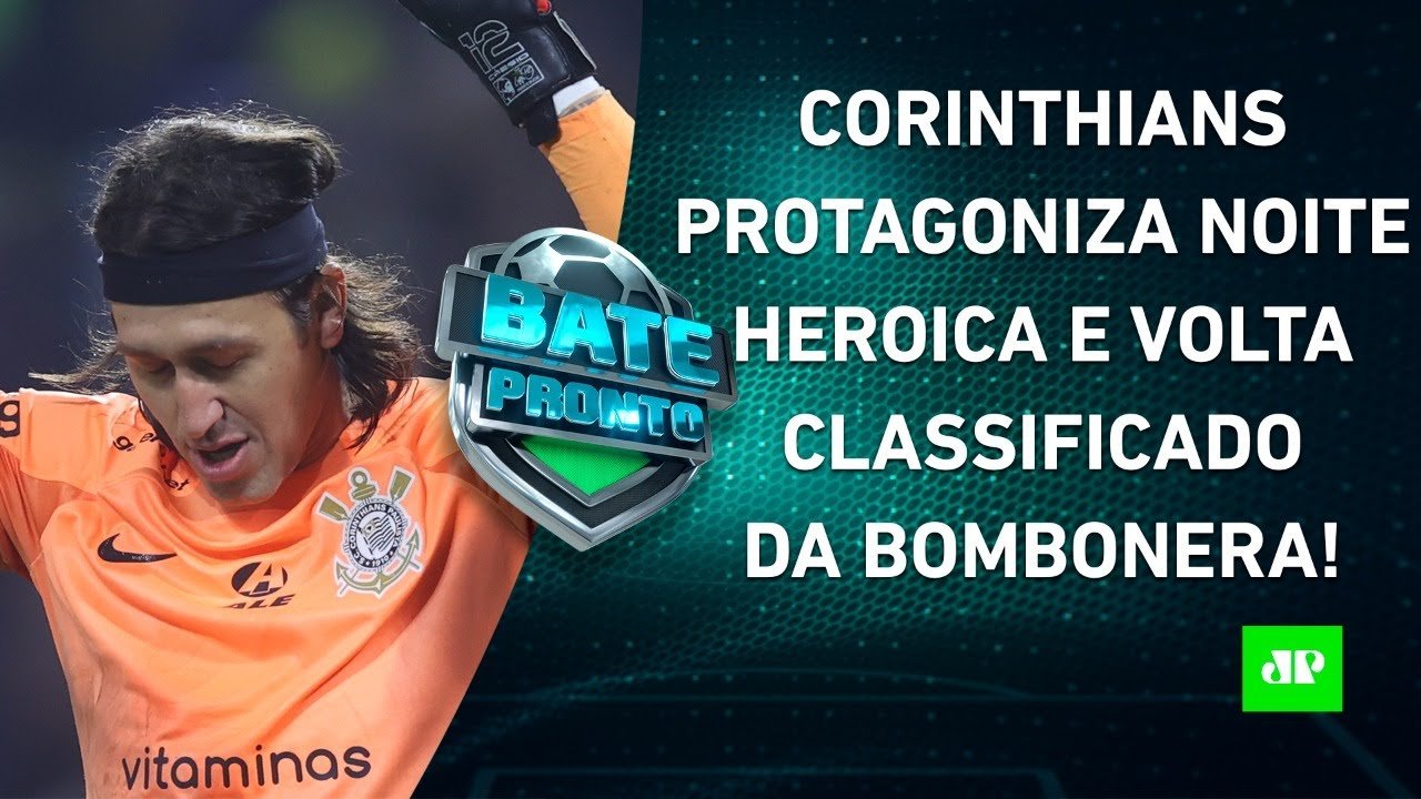 INCRÍVEL! Corinthians FAZ HISTÓRIA e ELIMINA o Boca Jrs NOS PÊNALTIS na Libertadores! | BATE-PRONTO
