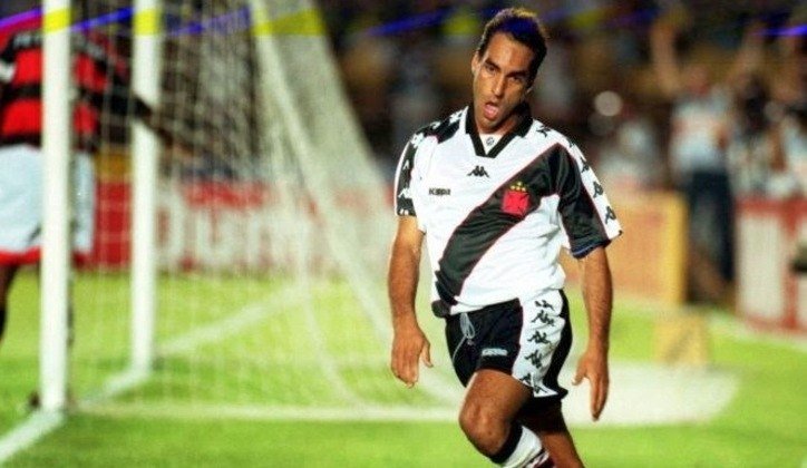 4º lugar: Edmundo  (1992   2008)   153 gols