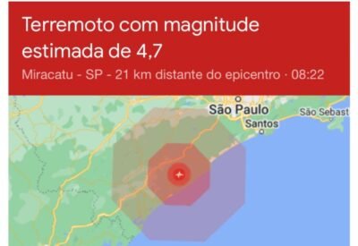 Google alerta moradores sobre terremoto no interior e litoral de São Paulo   TecMundo