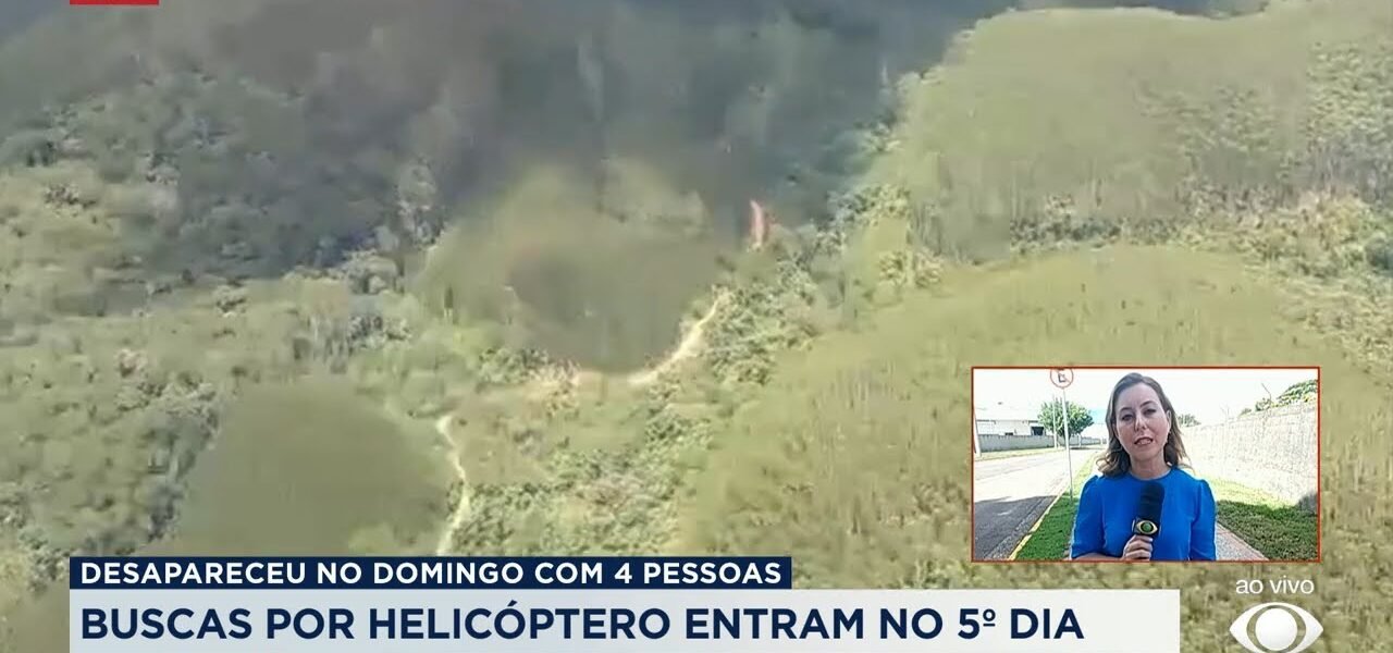 Buscas Por Helicóptero Que Desapareceu Em Sp Entram No Quinto Dia Tá Contratado Notícias E 