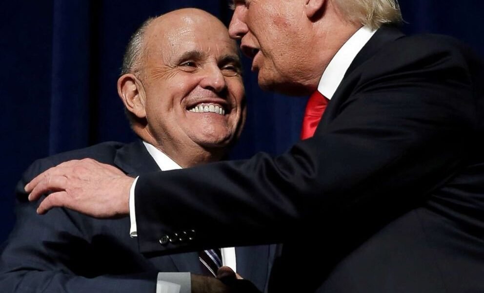 Ex-prefeito de Nova York, Rudy Giuliani é advogado pessoal de Trump e um dos maiores defensores do presidente